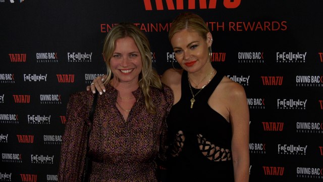 Sarah Dubbeldam and Caitlin Crosby Giving Back Generation Seasons 2 and 3 Red Carpet Premiere in Los Angeles