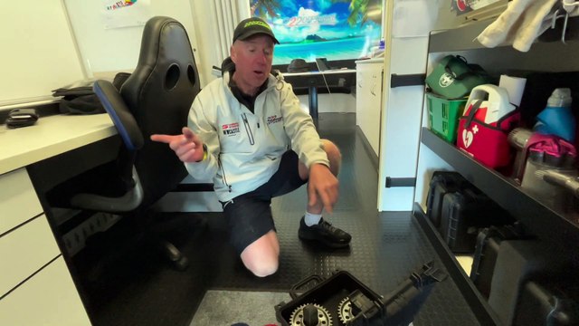 A behind the scenes look at powerboat racer Darren Nicholson's tour truck