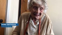 Dora Smithson celebrates her 100th birthday
