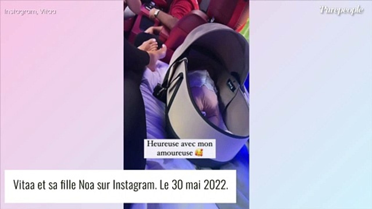 Vitaa maman, inséparable de sa fille : la petite Noa la suit sagement en tournée !