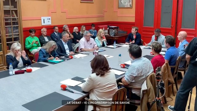 Législatives 2022 - Les débats : 1ère circonscription de Savoie