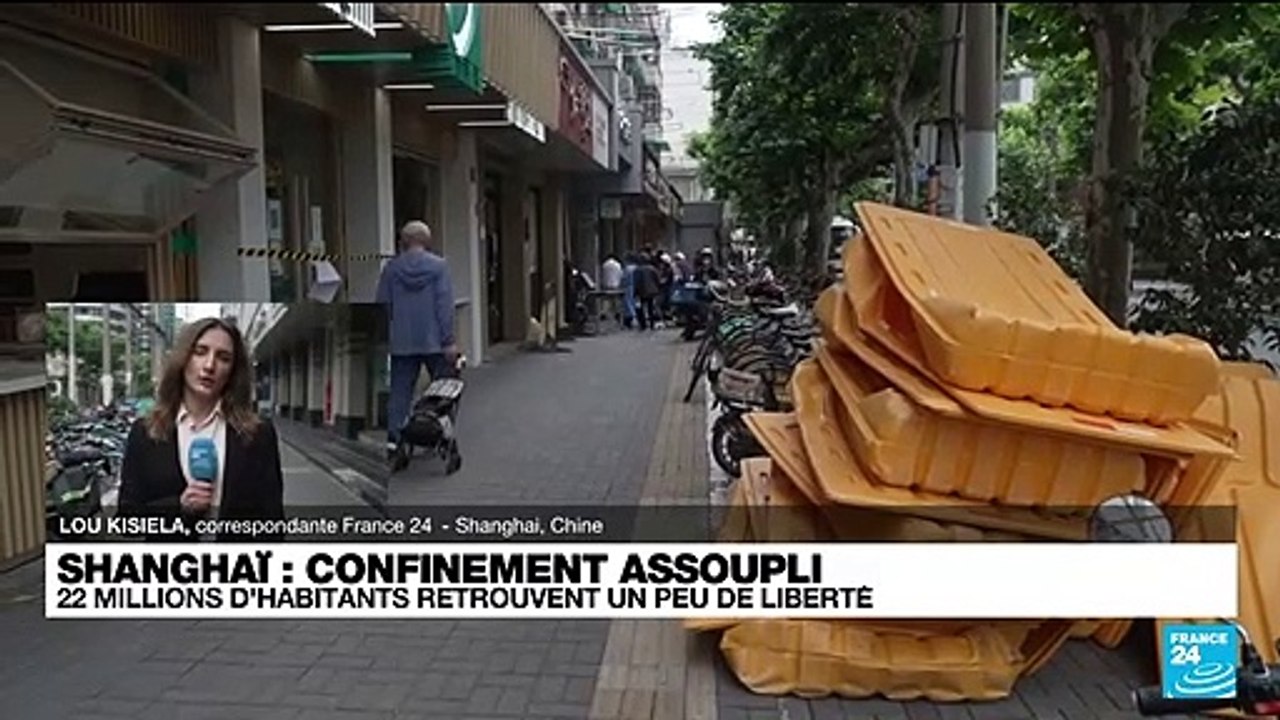 Coronavirus: Shanghai a levé aujourd'hui les plus importantes restrictions anti-Covid imposées depuis deux mois à ses 25 millions d'habitants - VIDEO