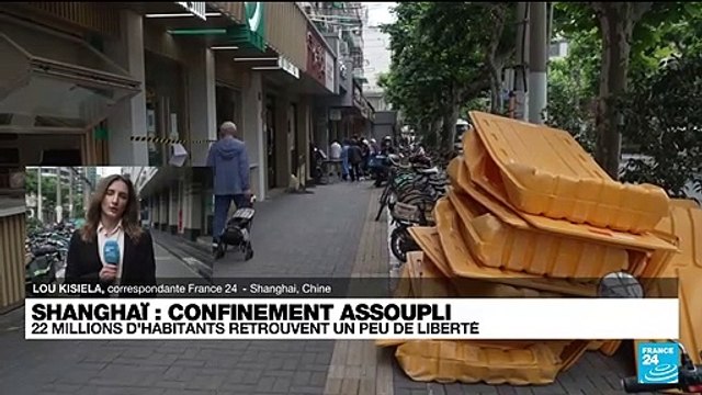 Coronavirus: Shanghai a levé aujourd'hui les plus importantes restrictions anti-Covid imposées depuis deux mois à ses 25 millions d'habitants - VIDEO