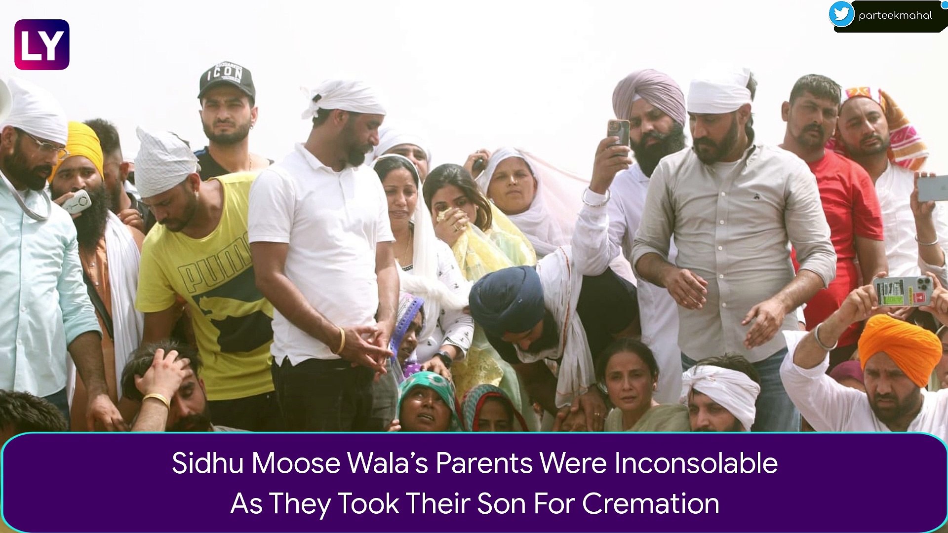 Sidhu Moose Wala, Cremated In His Native Village As Thousands Turn Up To Pay Tribute