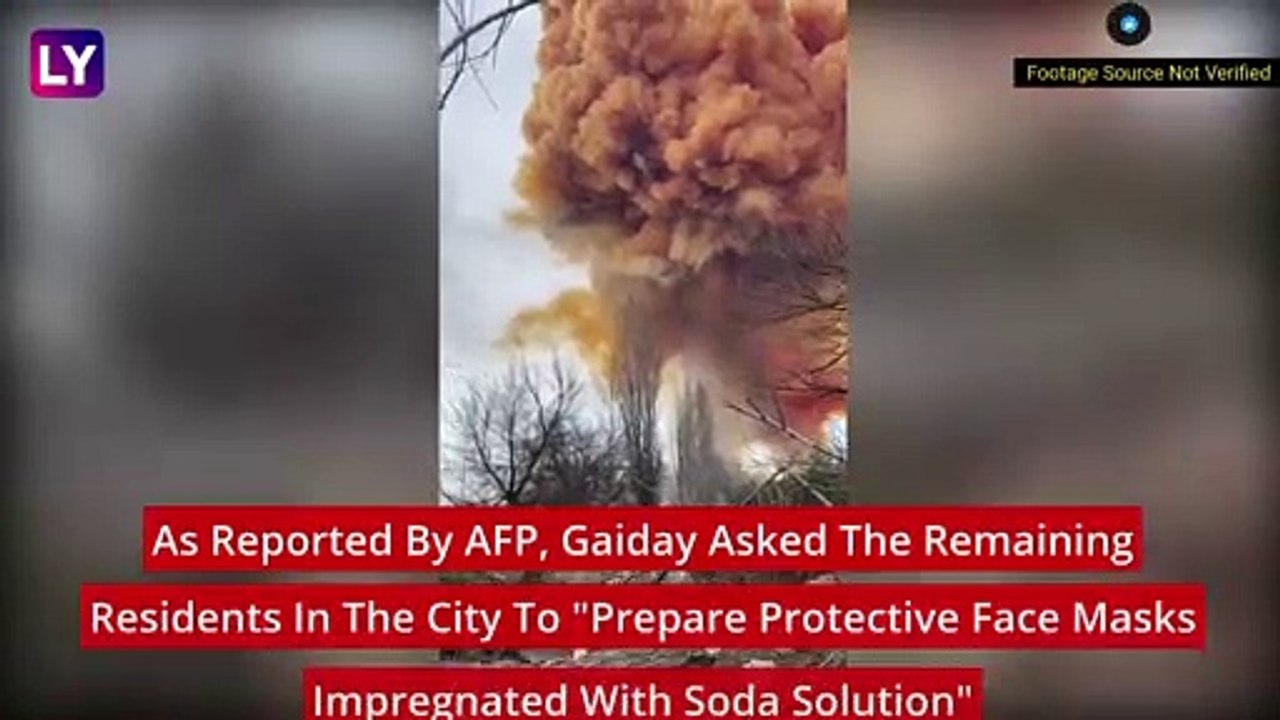 Threat Of Chemical Leak In Severodonetsk As Russian Forces Target Nitric Acid Plant, Take Control Of Large Swathes Of The Ukraine Region