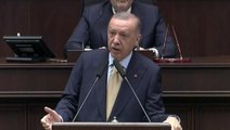 Toplantıya damga vuran an! Cumhurbaşkanı Erdoğan'dan kendisini alkışlayan partililere sitem: Bu ağlanacak bir durum