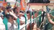 पेट्रोल- डीजल की कीमतों के विरोध में भाजयुमो ने निकाली आक्रोश रैली, कलेक्ट्रेट पर पुलिस के साथ हुई धक्का मुक्की