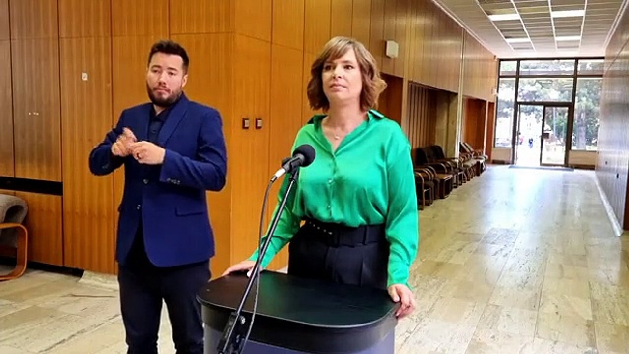 ZÁZNAM: Brífing podpredsedníčky Vlády SR V. Remišovej