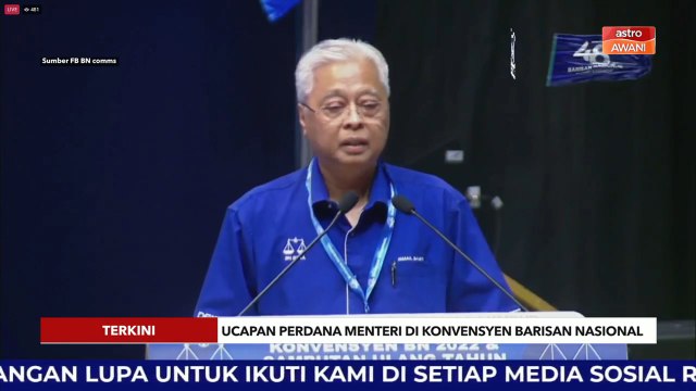 [TERKINI] Ucapan Perdana Menteri di Konvensyen Barisan Nasional