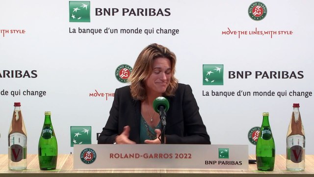 Roland-Garros 2022 - Amélie Mauresmo : Djokovic-Nadal, il n'y avait pas de bonnes solutions, on n'était plus dans le gris que dans le noir et blanc