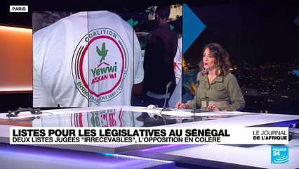 Législatives au Sénégal : deux listes jugées "irrecevables", l'opposition en colère