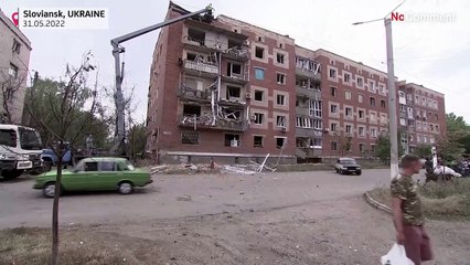 Sloviansk residents describe trauma of strikes