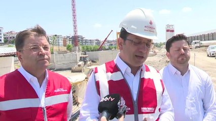 İmamoğlu, Davayı Metro Şantiyesinde Değerlendirdi: "Türkiye'de Böyle Bir Davanın Olması Gerçekten Utanç Verici"