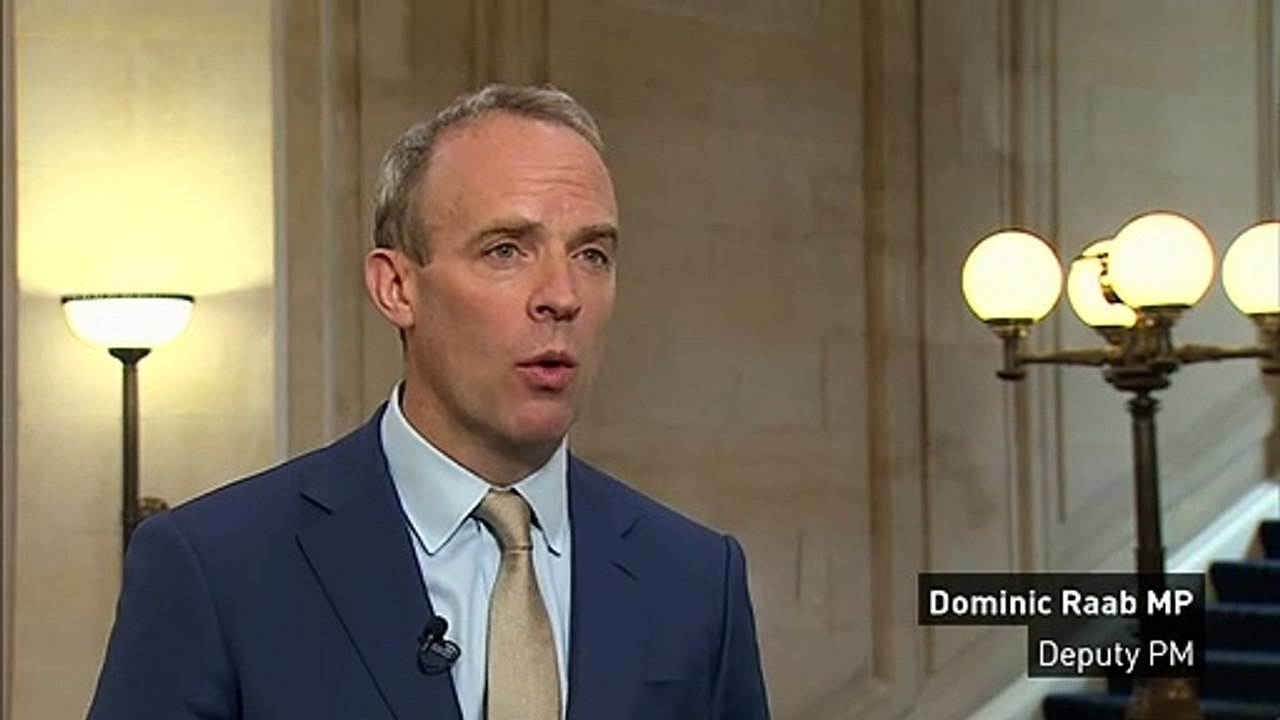 Raab: PM didn't 'intentionally' break lockdown rules