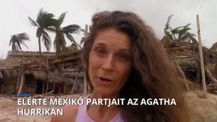 Tízen meghaltak, húszan eltűntek Mexikóban az Agatha hurrikán pusztítása során