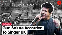 Gun salute accorded to singer KK, Mamata Banerjee and family attend