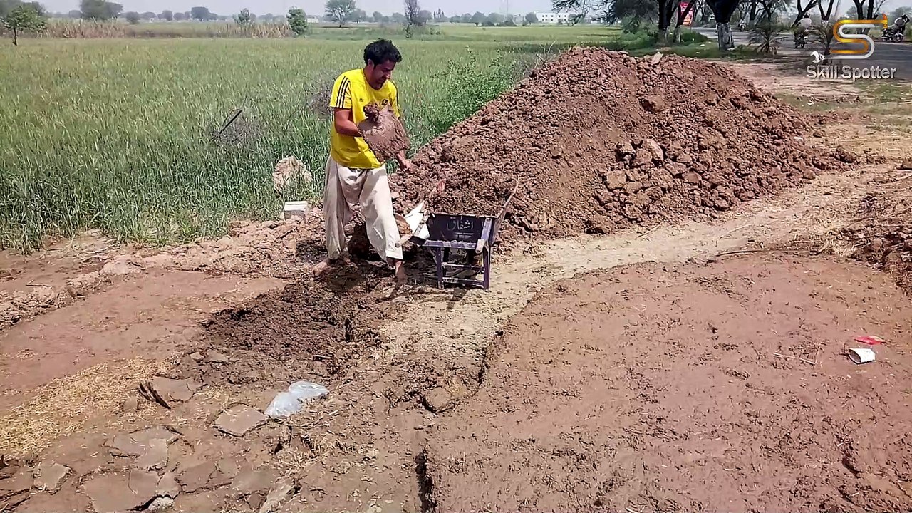 8 Making Portable Mud Oven (Tandoor) Step By Step Process - Skill Spotter