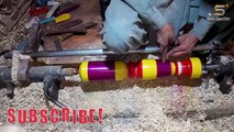 9 Amazing Coloring Technique of Wooden Cot Legs, An Absolute Piece Of Art - Skill Spotter