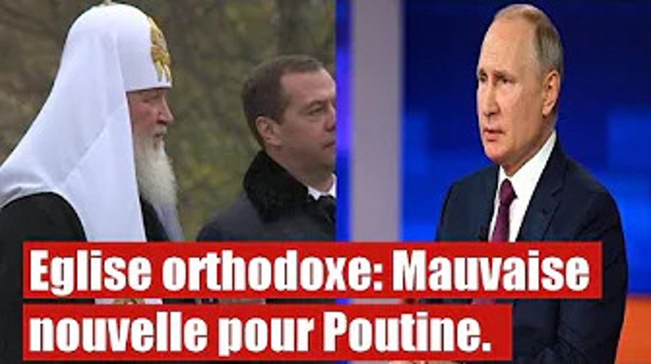 Eglise orthodoxe d'Ukraine rompt ses liens avec la Russie.
