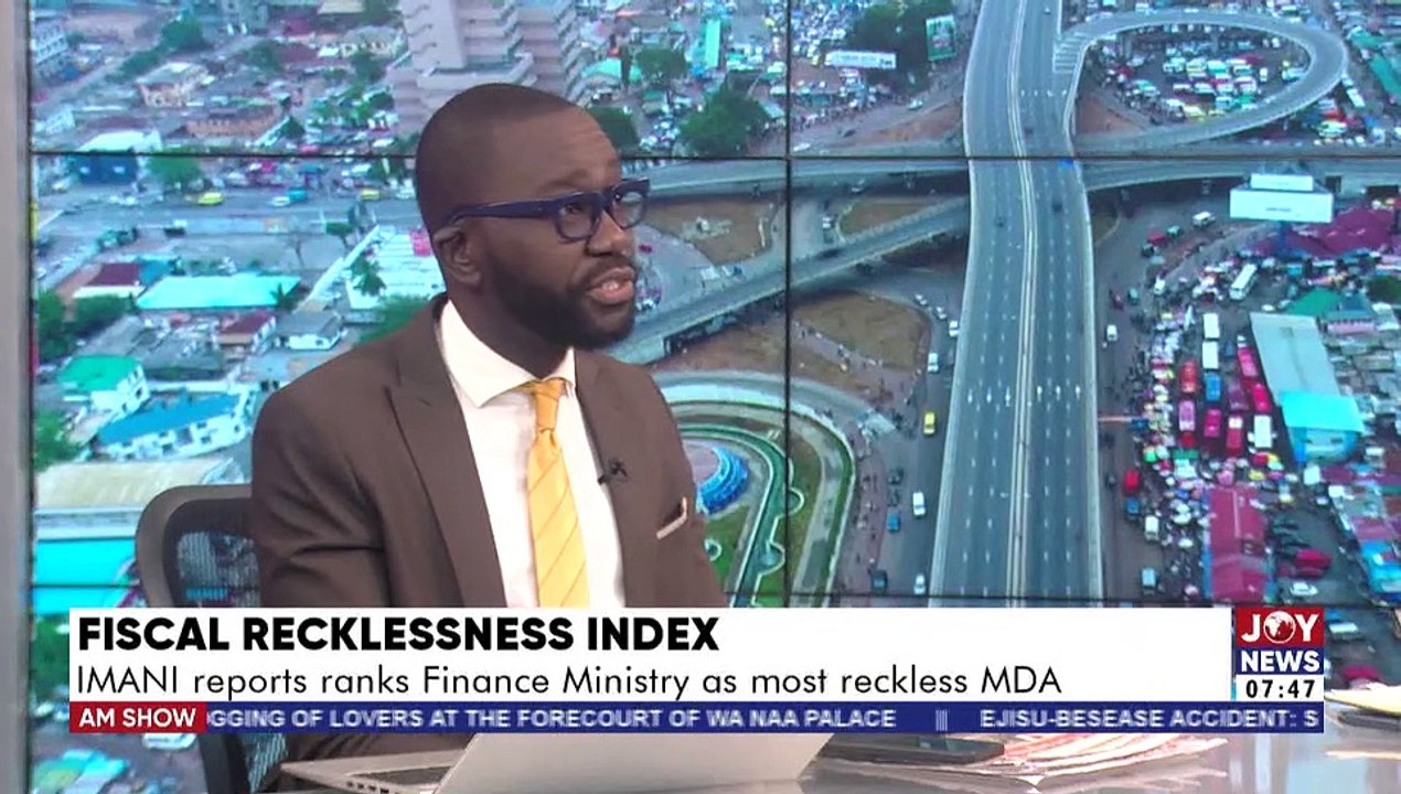 IMANI report ranks Finance Ministry as most reckless MDA - AM Talk on Joy News (1-6-22)