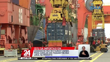 Samahan ng mga restaurant owner, pinag-aaralan ang paggamit ng mga lokal na produkto | 24 Oras