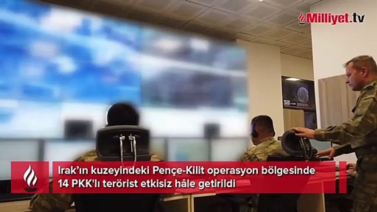 PençeKilit bölgesinde 14 PKK�lı terörist etkisiz hale getirildi