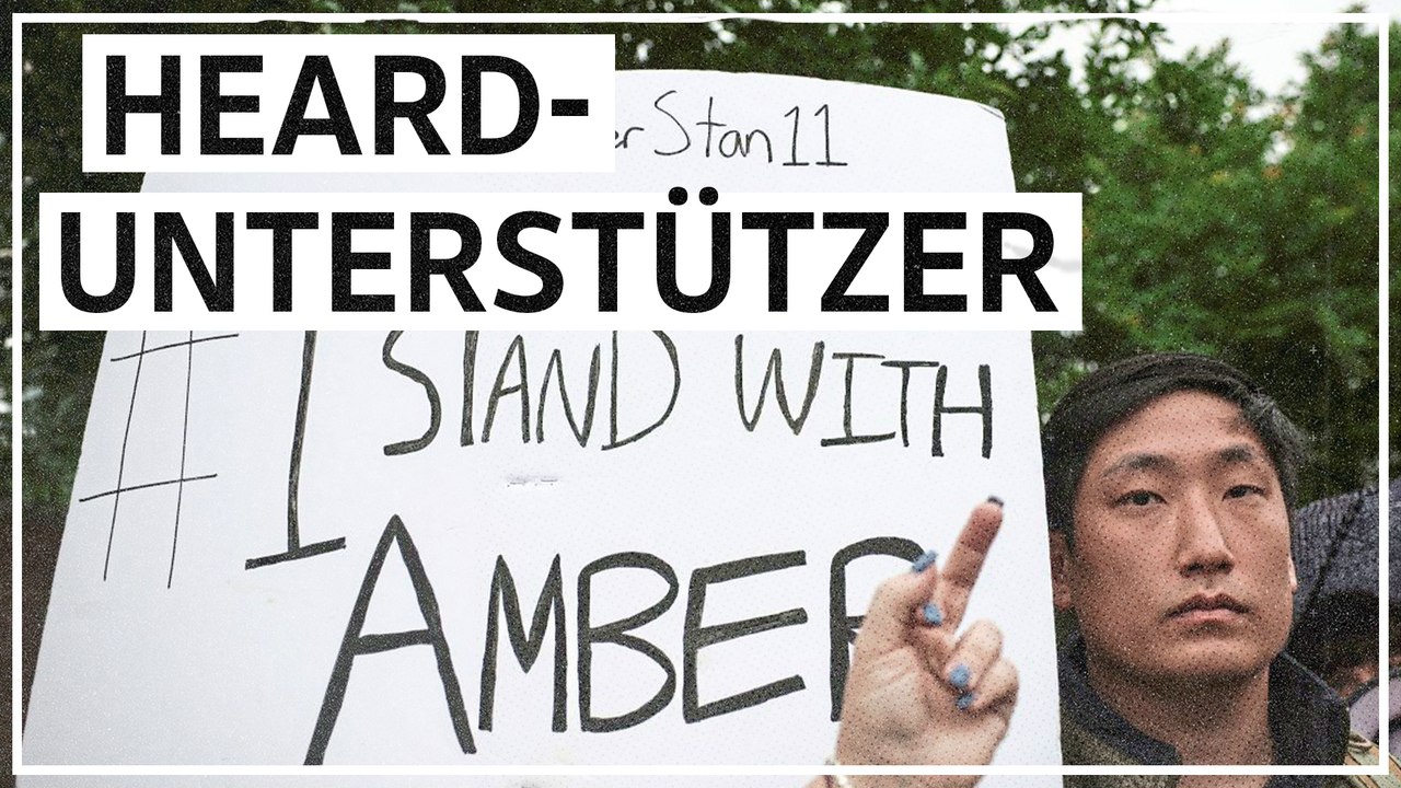 Amber Heard-Unterstützer: 'Wir sehen uns das Ganze wie eine Zirkusshow an'