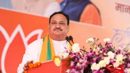 भोपाल में बीजेपी के राष्ट्रीय अध्यक्ष जेपी नड्डा कांग्रेस पर जमकर बरसे