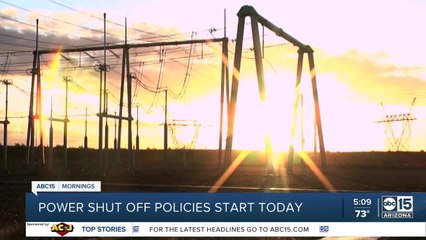 Power shut-off policies begin June 1