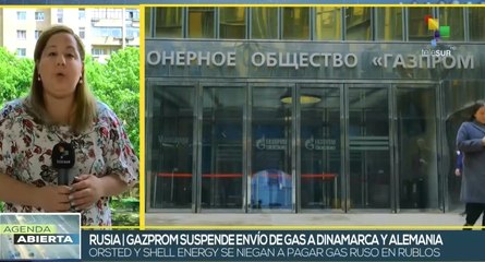 Moscú suspende suministro de gas a empresas hostiles de Europa
