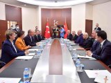 MHP Genel Başkanı Bahçeli, Memleket Partisi Genel Başkanı İnce ile görüştü