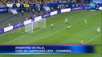 Italia y Argentina se enfrentan en la Finalissima este miércoles