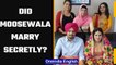 Sidhu Moosewala: Truth behind his marriage & wedding photos | Oneindia News | #news