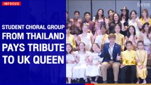 Student choral group from Thailand pays tribute to UK Queen | The Nation