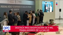 Zoé Robledo destaca basificación de 9 mil trabajadores de la Salud