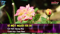 Vì Một Người Ra Đi (Karaoke Beat) - Tone Nam - Nhan KTV