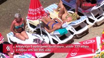 Antalya turizminde, Rusya-Ukrayna savaşına rağmen rekor artış