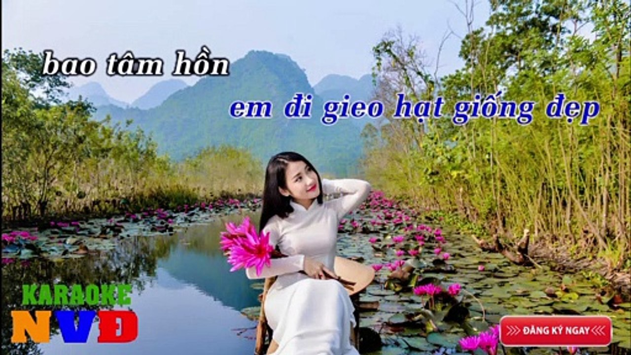 Bài ca người giáo viên nhân dân karaoke remix tone nam - NVD