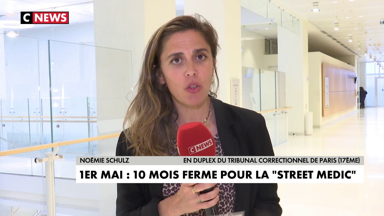 La «street-médic» qui avait agressé un pompier le 1er-Mai condamnée à 10 mois de prison
