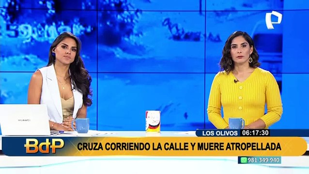 Los Olivos: muere atropellada por motociclista cuando iba a recoger a su hijo al colegio