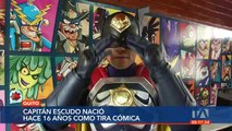 Capitán escudo nació hace 16 años como tira cómica