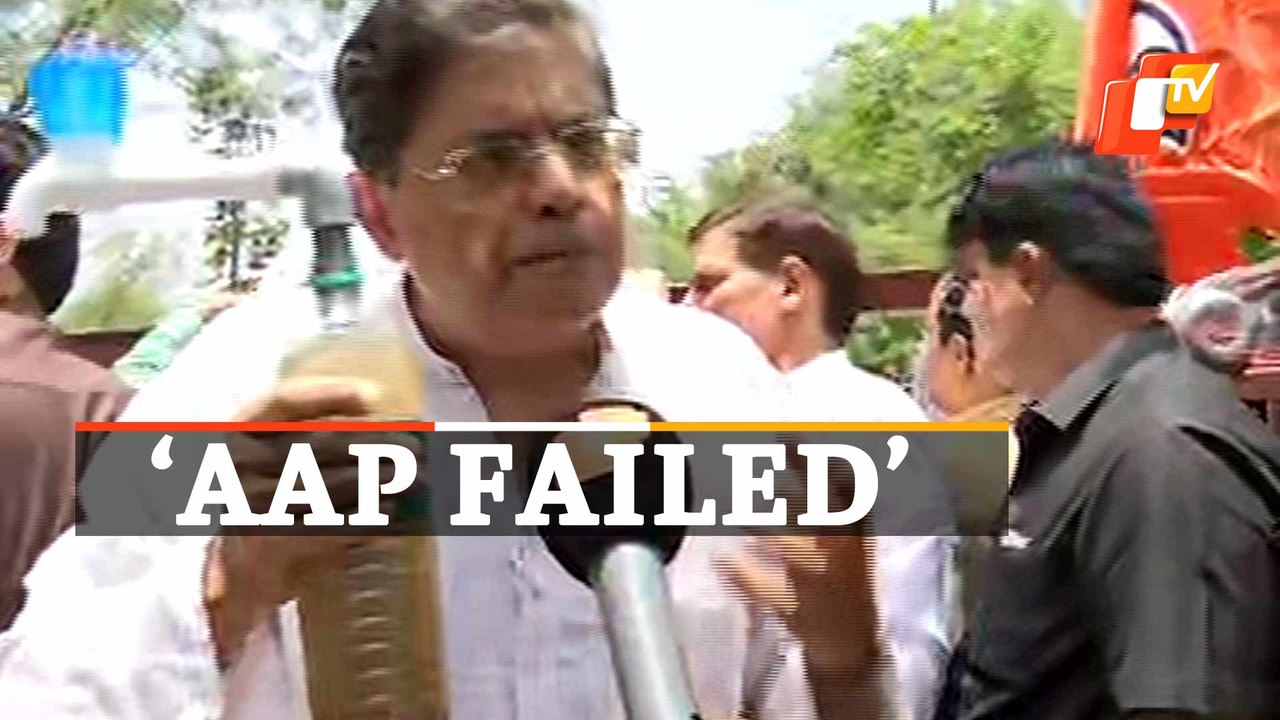 BJP Launches Protest Over Acute Drinking Water Problems In Delhi | OTV News