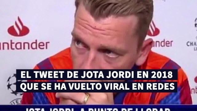 El tweet viral de Jota Jordi sobre el futuro del Real Madrid en 2018: el zasca se explica solo
