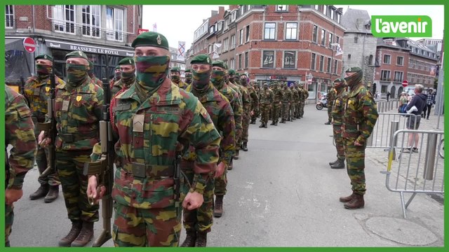 Les Commandos de Flawinne ont reçu les clés de la ville de Namur