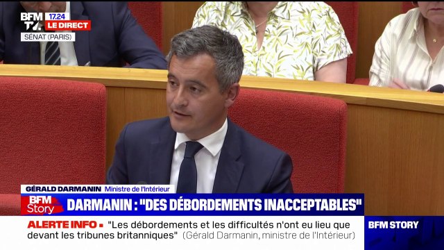 Gérald Darmanin sur le Stade de France: Les débordements et les difficultés n'ont eu lieu que devant les tribunes britanniques