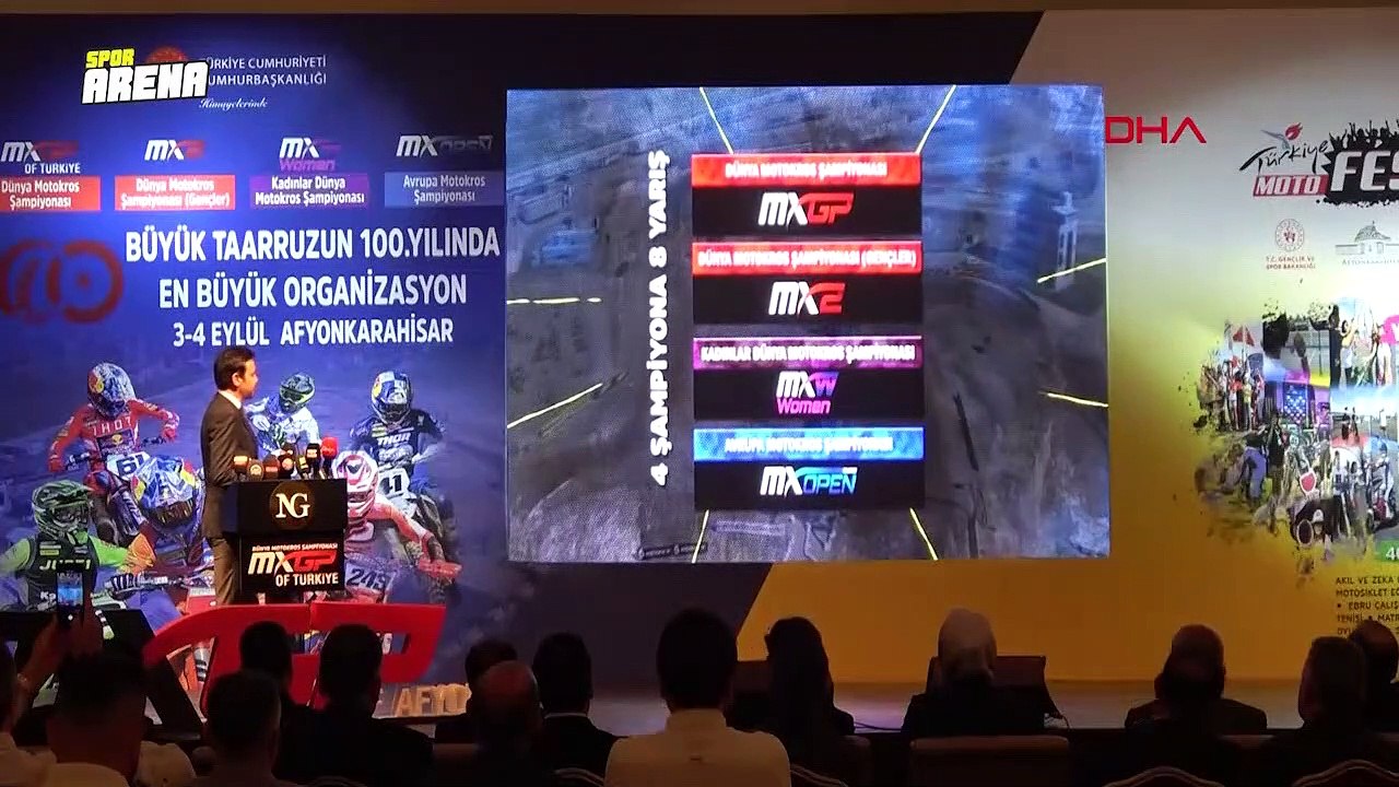 MXGP'nin finali Afyonkarahisar'da