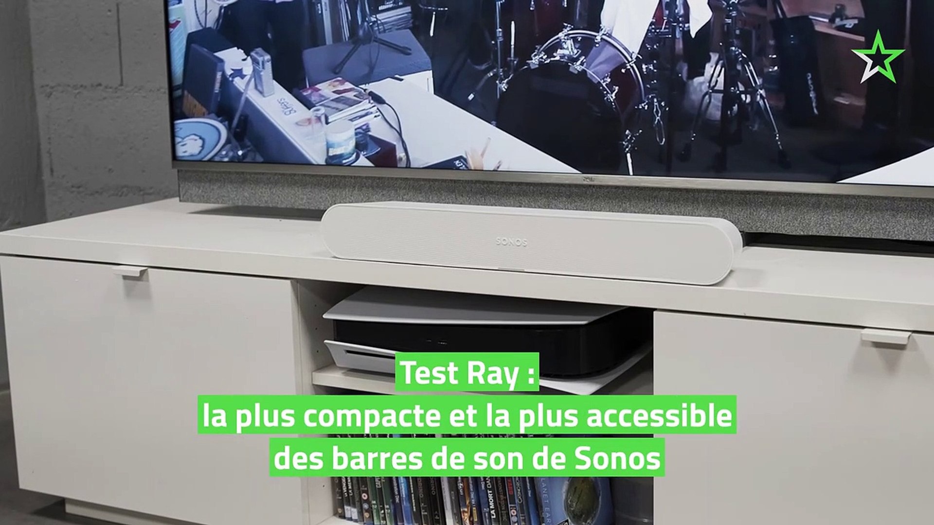 Test Sonos Ray : une barre de son compacte et accessible qui tient la route  - Vidéo Dailymotion