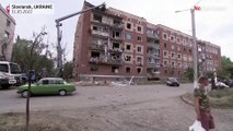 Guerre en Ukraine : les frappes russes à Sloviansk ont fait au moins trois morts et six blessés