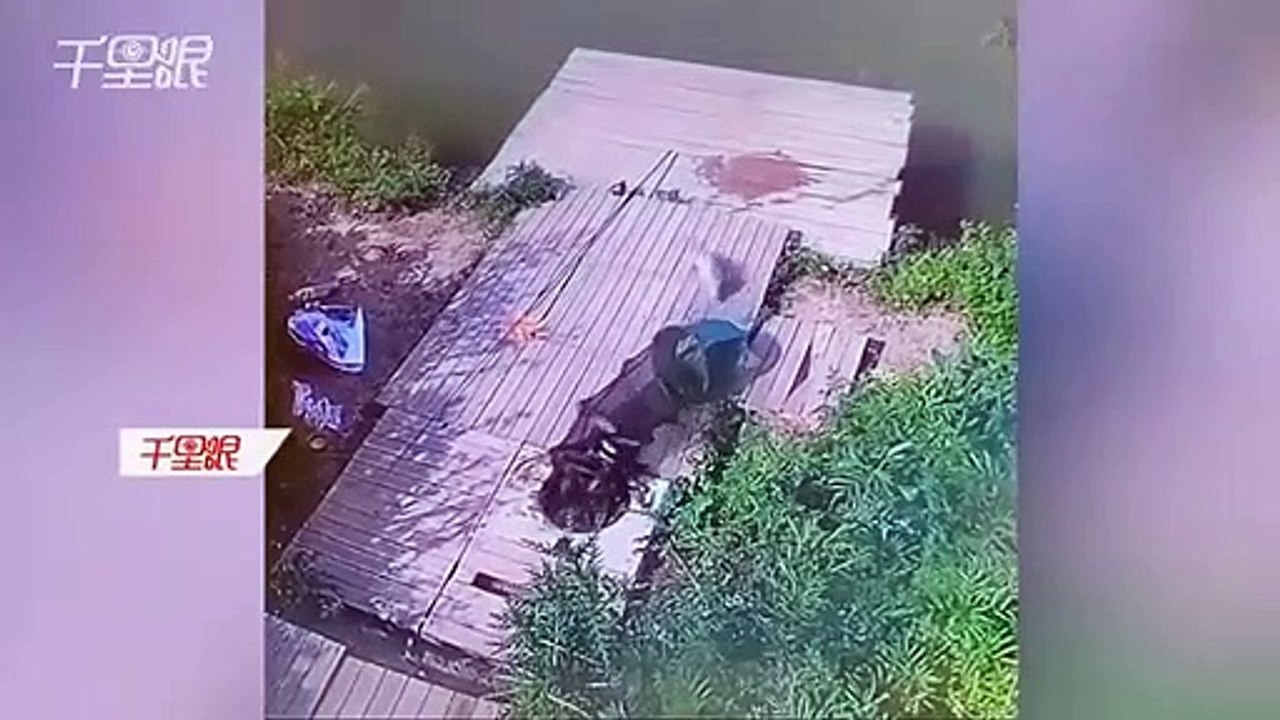 Un poisson malin réussit à sortir du filet de pêche