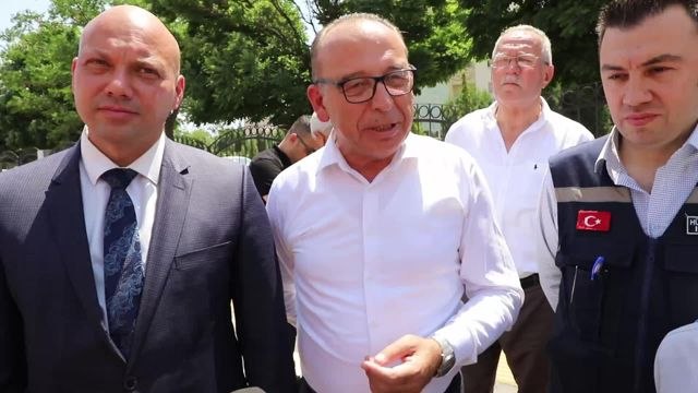 Turgutlu Belediye Başkanı Çetin Akın ve Manisa Büyükşehir Belediyesi Genel Sekreter Yardımcısı Ali Öztuzlu'dan İnceleme Turu